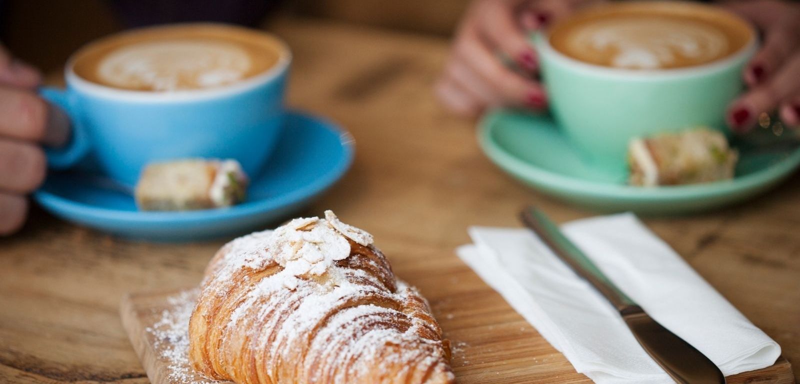 pastries and coffees