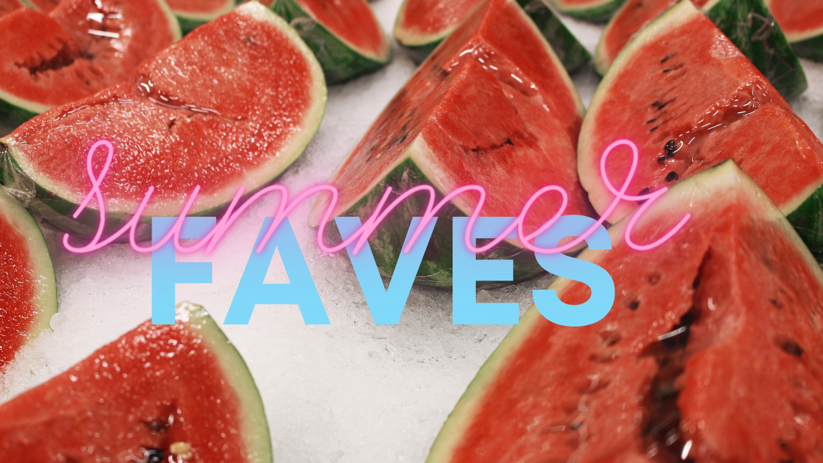 watermelon slices in ice a summer favorite