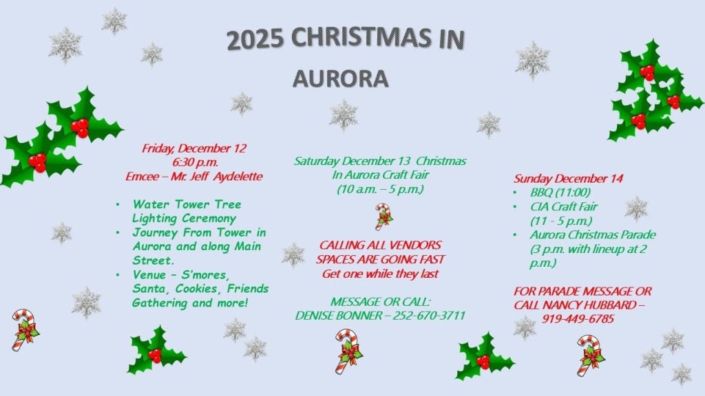 There is still time to enjoy our smalltown Christmas celebration. Come out Saturday for our annual craft fair and Sunday for the parade.